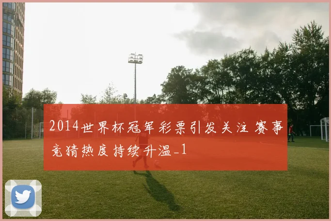 2014世界杯冠军彩票引发关注 赛事竞猜热度持续升温_1